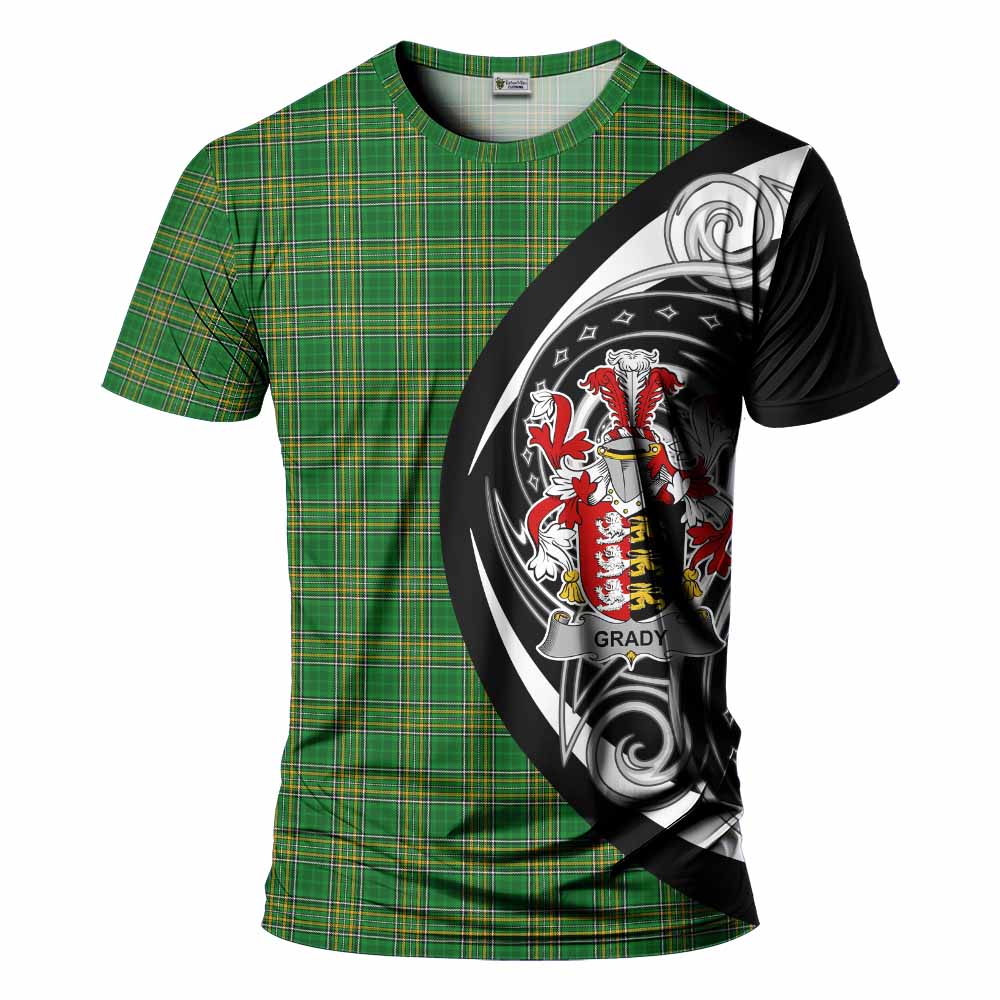 Grady Irish Clan T-Shirt Celtic Circle Style Kid's Shirt - Tartan Vibes Clothing