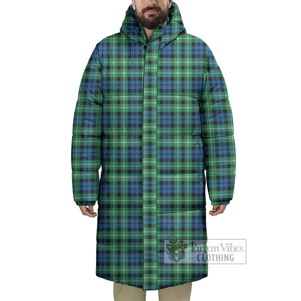 Tartan Vibes Clothing Graham Tartan Long Down Jacket