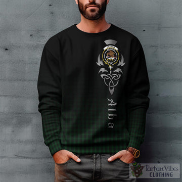 Graham Tartan Sweatshirt Featuring Alba Gu Brath Family Crest Celtic Inspired