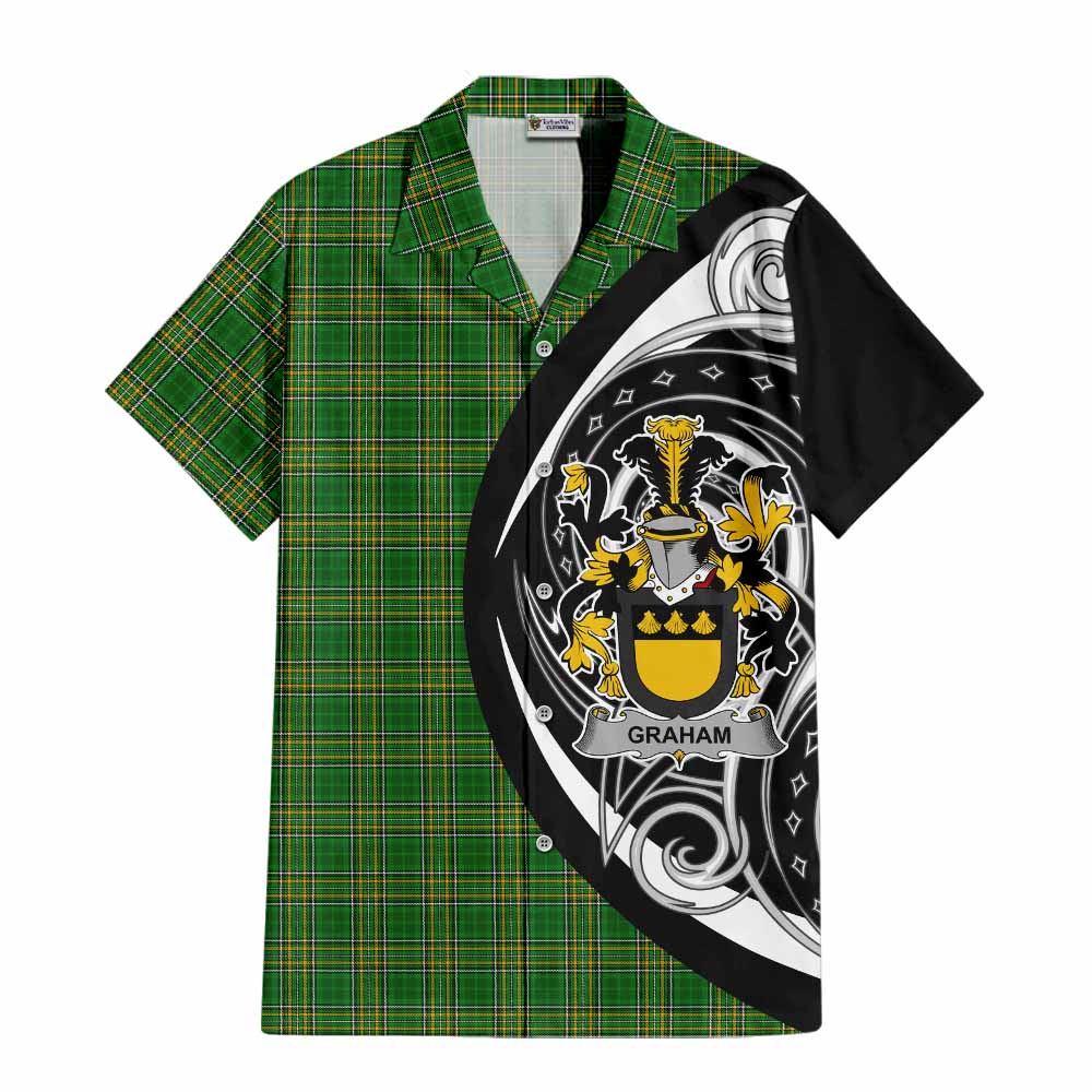 Graham Irish Clan Hawaiian Shirt Celtic Circle Style Kid - Tartan Vibes Clothing