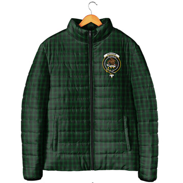 Graham Tartan Padded Jacket with Family Crest