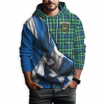 Graham Tartan Hoodie with Family Crest Scotland Patriotic Style