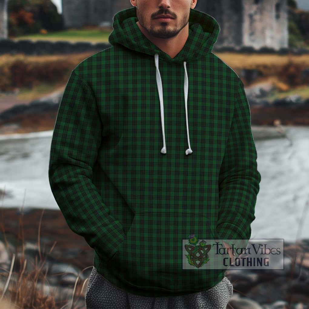 Graham Tartan Cotton Hoodie Pullover Hoodie XS - Tartan Vibes Clothing