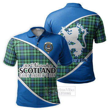 Graham Family Crest Tartan Polo Shirt Celebrate Saint Andrew's Day in Style