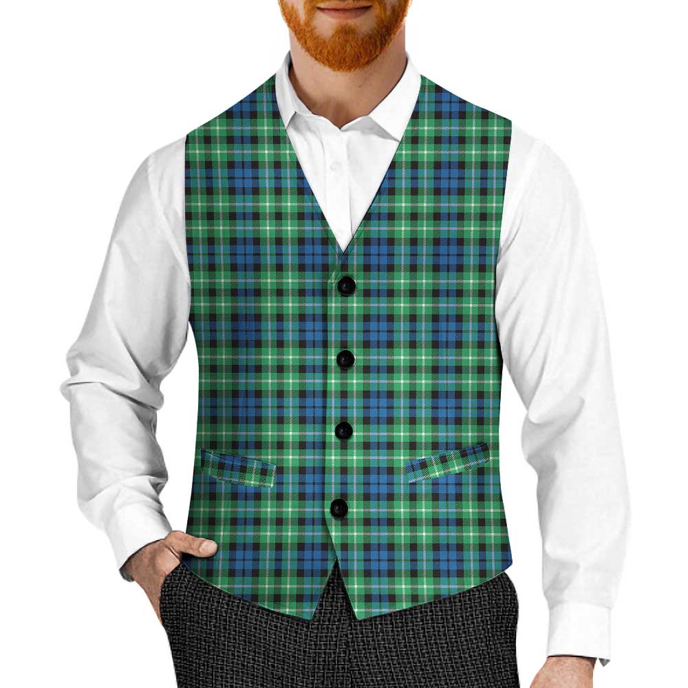 Tartan Vibes Clothing Graham Tartan Men's Sleeveless Suit Vest