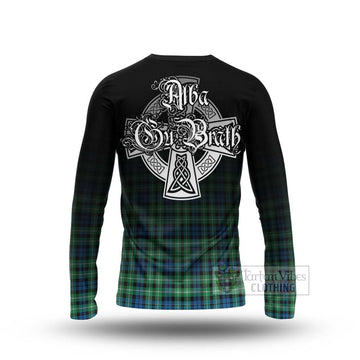 Graham Tartan Long Sleeve T-Shirt Featuring Alba Gu Brath Family Crest Celtic Inspired