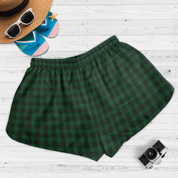 Graham Tartan Womens Shorts with Family Crest