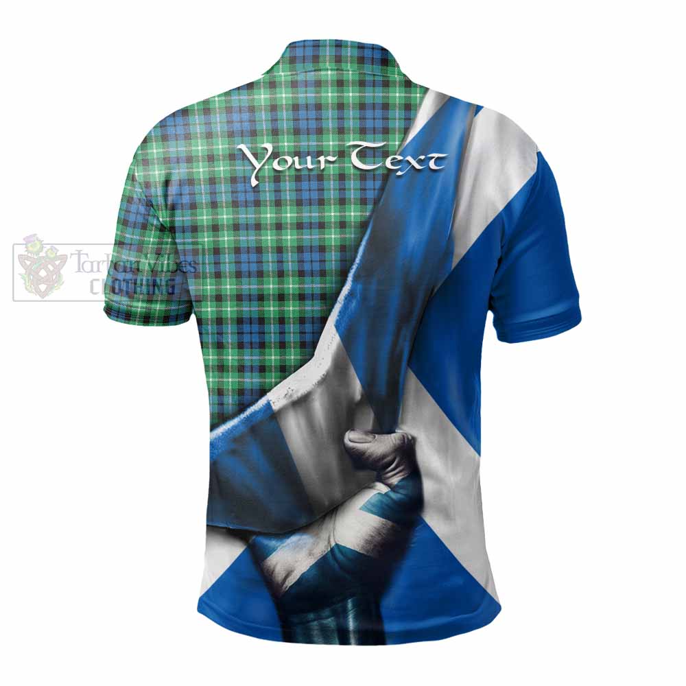 Tartan Vibes Clothing Graham Tartan Polo Shirt with Family Crest Scotland Patriotic Style