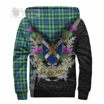 Graham Tartan Family Crest Sherpa Hoodie Lion Rampant Royal Thistle Shield Celtic Inspired - Tartan Vibes Clothing