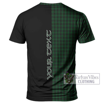 Graham Tartan T-Shirt with Family Crest and Half Of Me Style