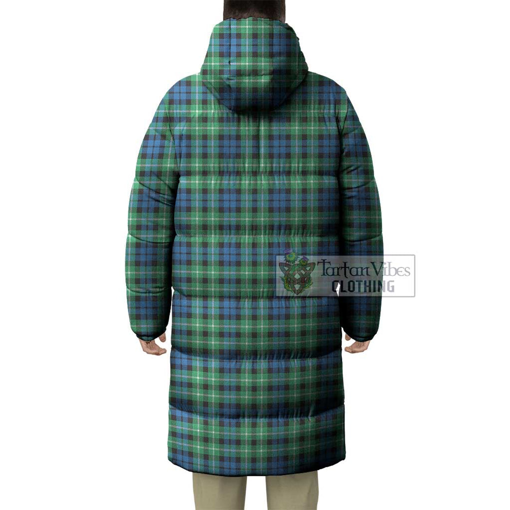 Tartan Vibes Clothing Graham Tartan Long Down Jacket