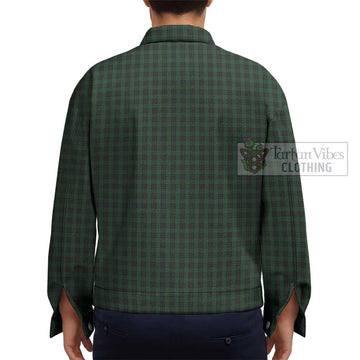 Graham Tartan Unisex Lapel Cotton Jacket