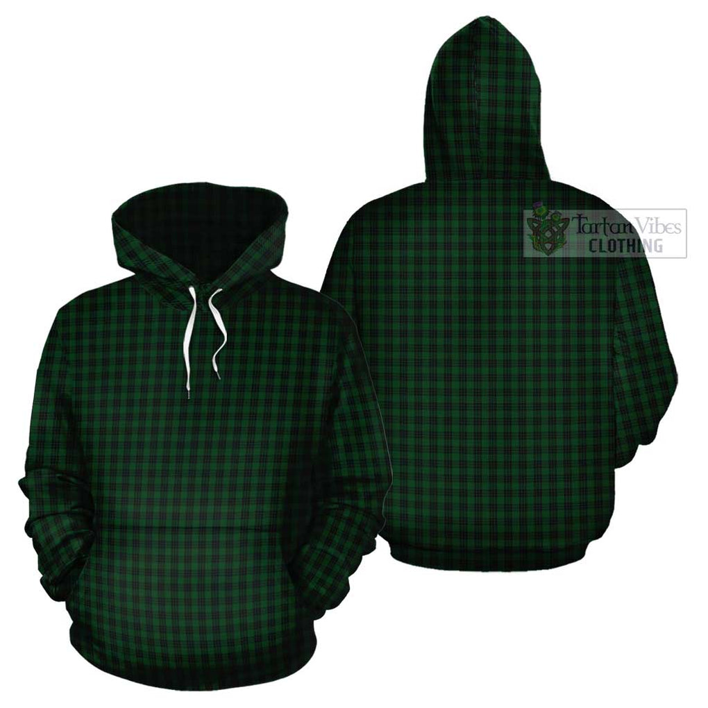 Graham Tartan Cotton Hoodie Pullover Hoodie - Tartan Vibes Clothing