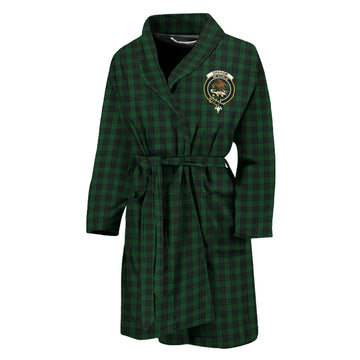 Graham Tartan Bathrobe with Family Crest