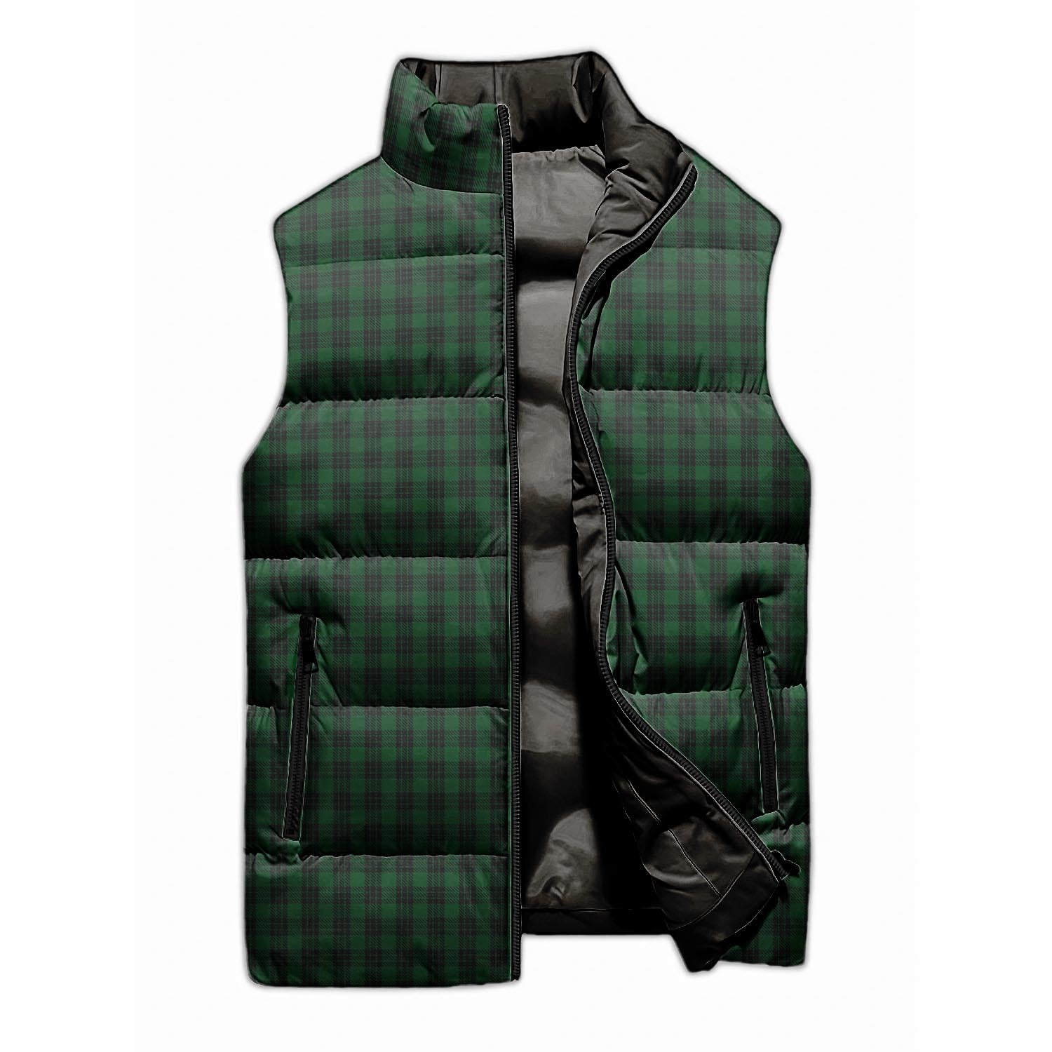 Graham Tartan Sleeveless Puffer Jacket - Tartanvibesclothing