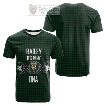 Graham Tartan Cotton T-shirt with Family Crest DNA In Me Style