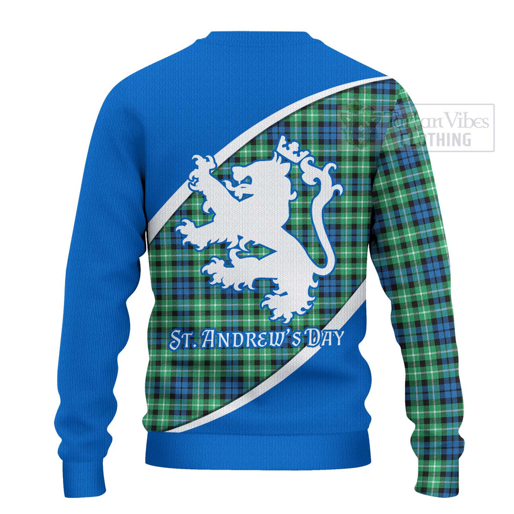 Tartan Vibes Clothing Graham Family Crest Tartan Knitted Sweater Celebrate Saint Andrew's Day in Style