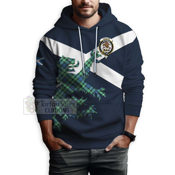 Graham Tartan Lion Rampant Hoodie  Proudly Display Your Heritage with Alba Gu Brath and Clan Name