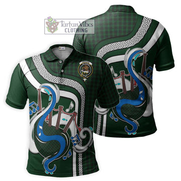 Graham Tartan Polo Shirt with Epic Bagpipe Style