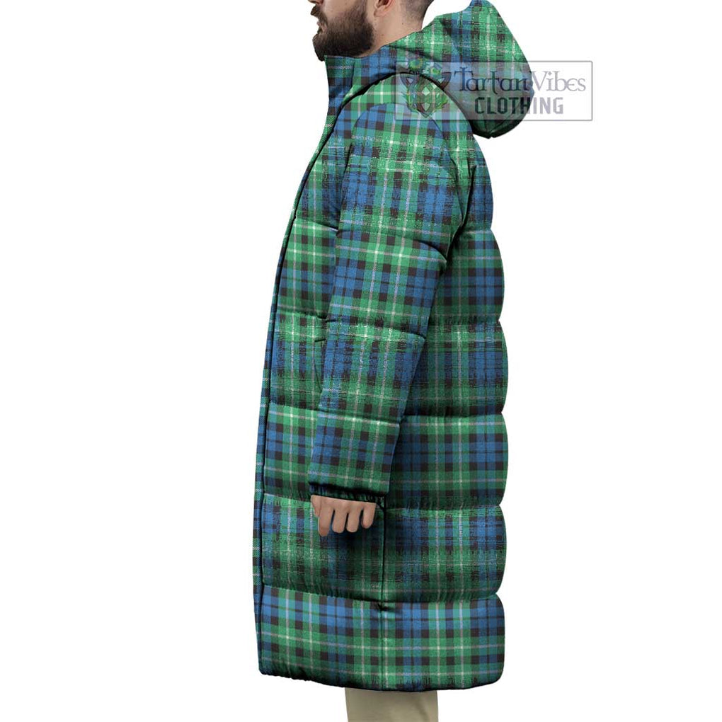 Tartan Vibes Clothing Graham Tartan Long Down Jacket