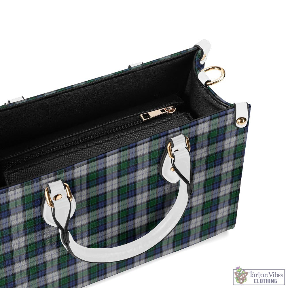 Tartan Vibes Clothing Graham Dress Tartan Luxury Leather Handbags