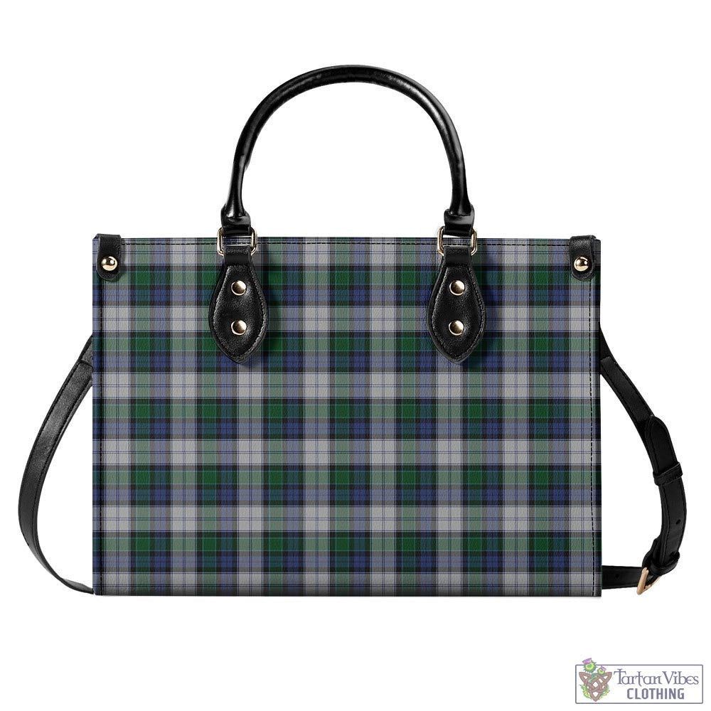 Tartan Vibes Clothing Graham Dress Tartan Luxury Leather Handbags