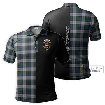 Graham Dress Tartan Polo Shirt with Family Crest and Half Of Me Style