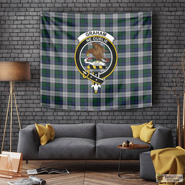 Graham Dress Tartan Tapestry Wall Hanging and Home Decor for Room with Family Crest