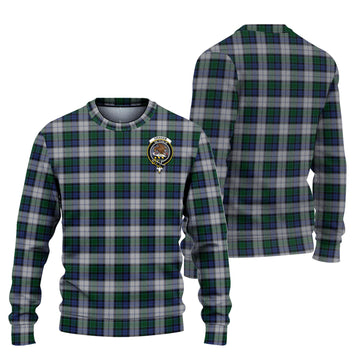 Graham Dress Tartan Ugly Sweater with Family Crest