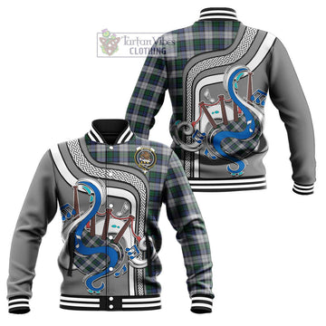 Graham Dress Tartan Baseball Jacket with Epic Bagpipe Style