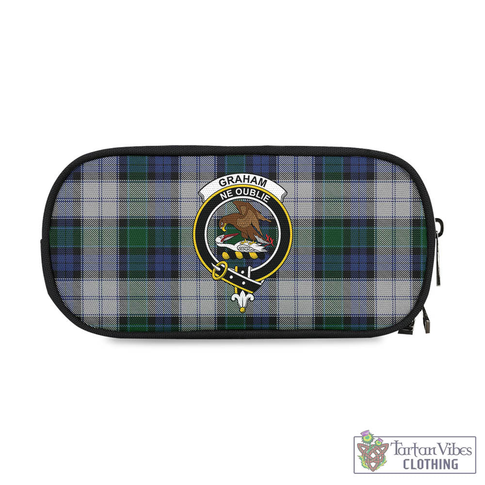 Tartan Vibes Clothing Graham Dress Tartan Pen and Pencil Case with Family Crest