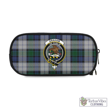 Graham Dress Tartan Pen and Pencil Case with Family Crest