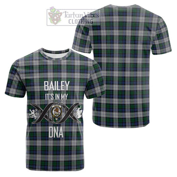 Graham Dress Tartan Cotton T-shirt with Family Crest DNA In Me Style