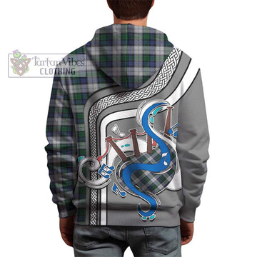 Graham Dress Tartan Hoodie with Epic Bagpipe Style