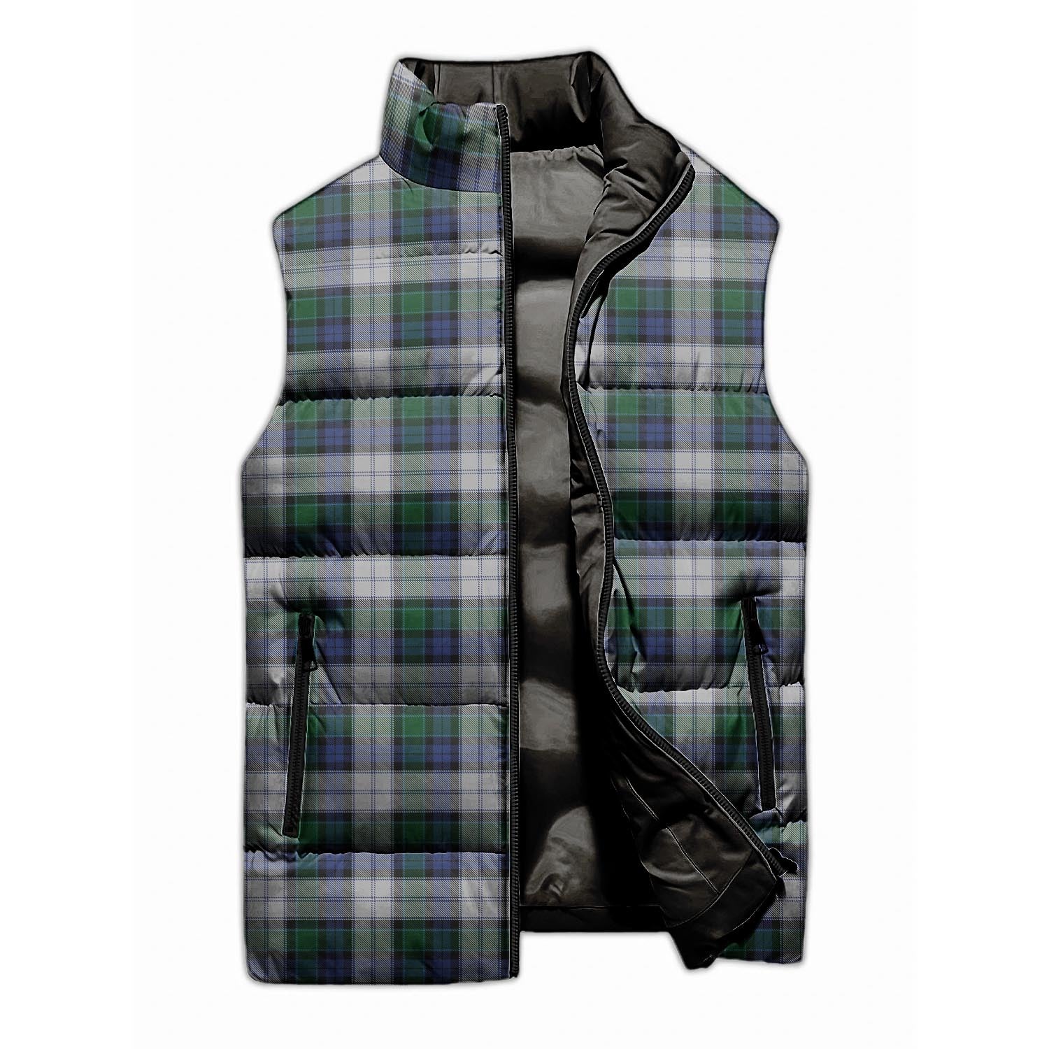 Graham Dress Tartan Sleeveless Puffer Jacket - Tartanvibesclothing