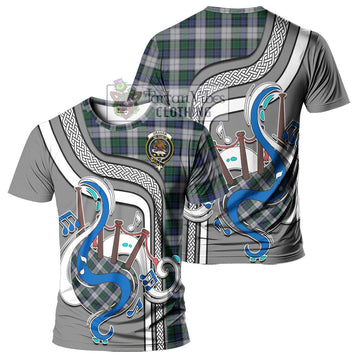 Graham Dress Tartan T-Shirt with Epic Bagpipe Style