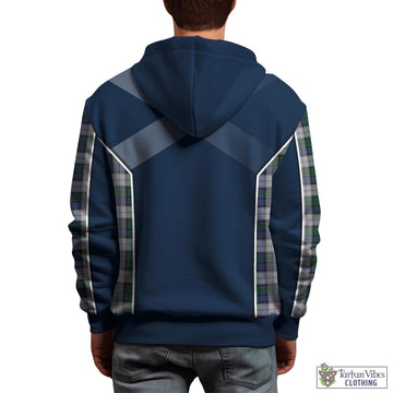 Graham Dress Tartan Hoodie with Family Crest and Scottish Thistle Vibes Sport Style