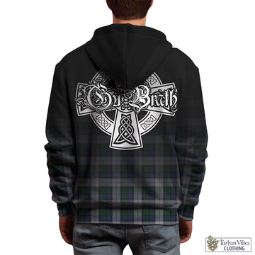 Graham Dress Tartan Hoodie Featuring Alba Gu Brath Family Crest Celtic Inspired