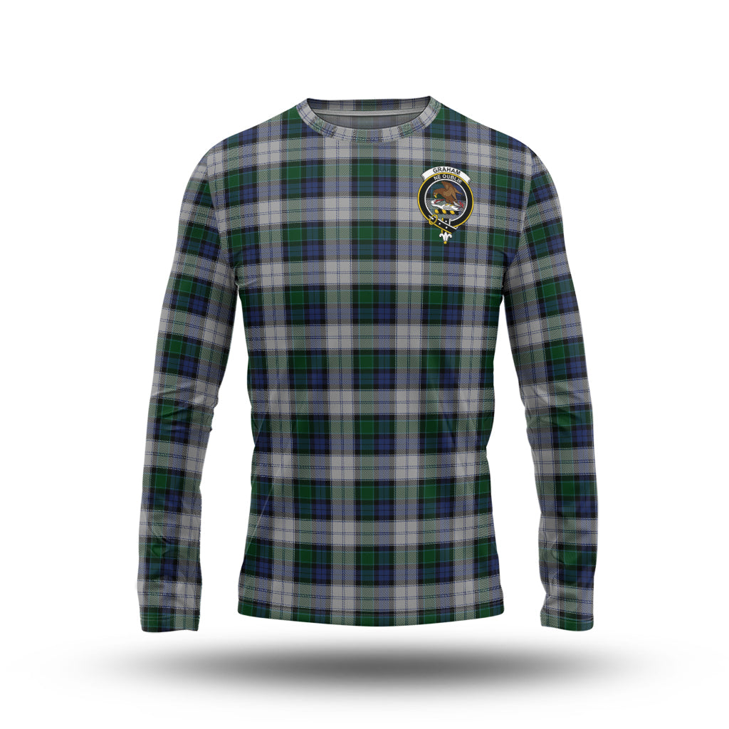 graham-dress-tartan-long-sleeve-t-shirt-with-family-crest