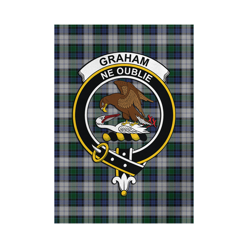 Graham Dress Tartan Flag with Family Crest - Tartan Vibes Clothing