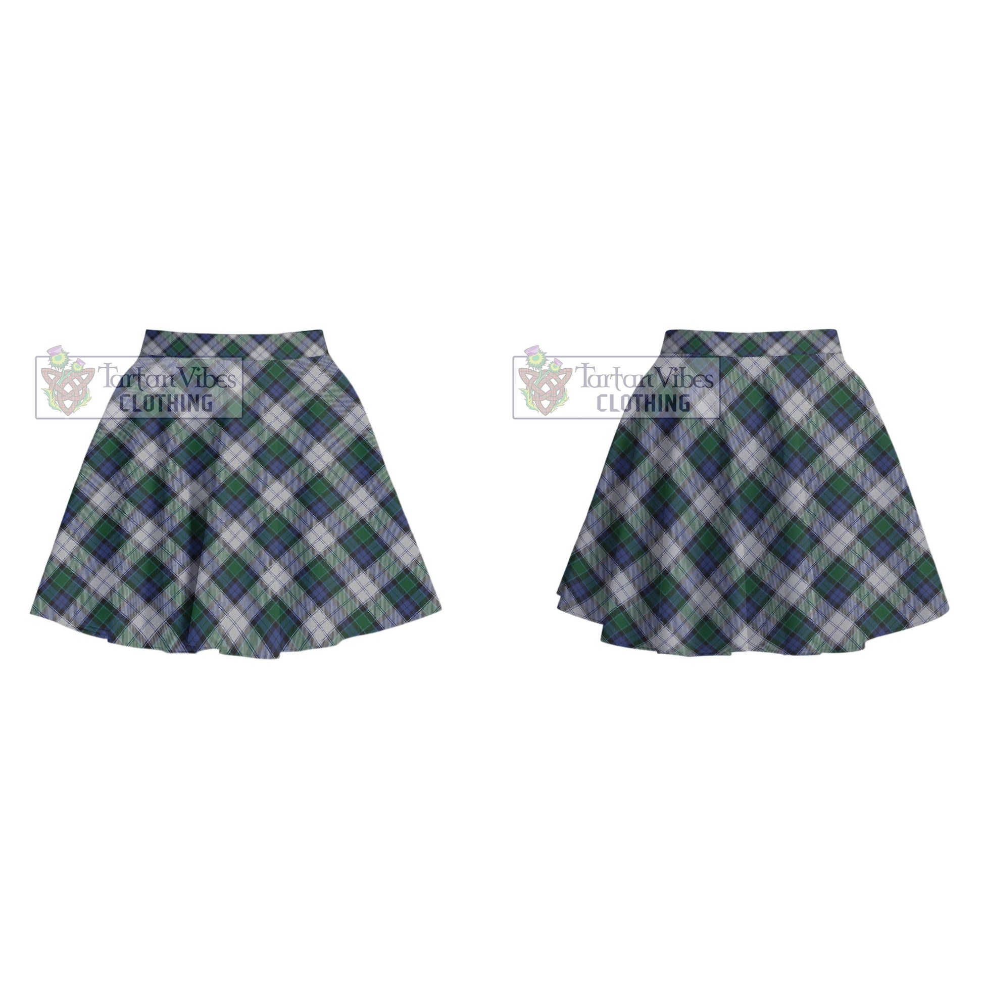 Tartan Vibes Clothing Graham Dress Tartan Women's Plated Mini Skirt