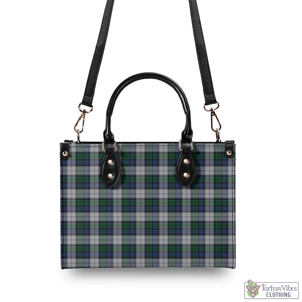 Tartan Vibes Clothing Graham Dress Tartan Luxury Leather Handbags