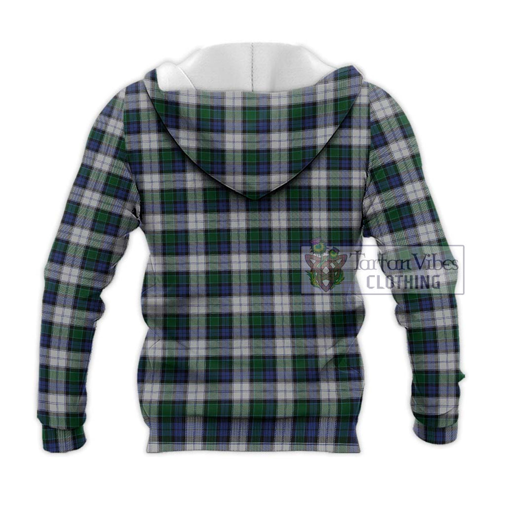 Graham Dress Tartan Knitted Hoodie with Family Crest DNA In Me Style - Tartanvibesclothing Shop