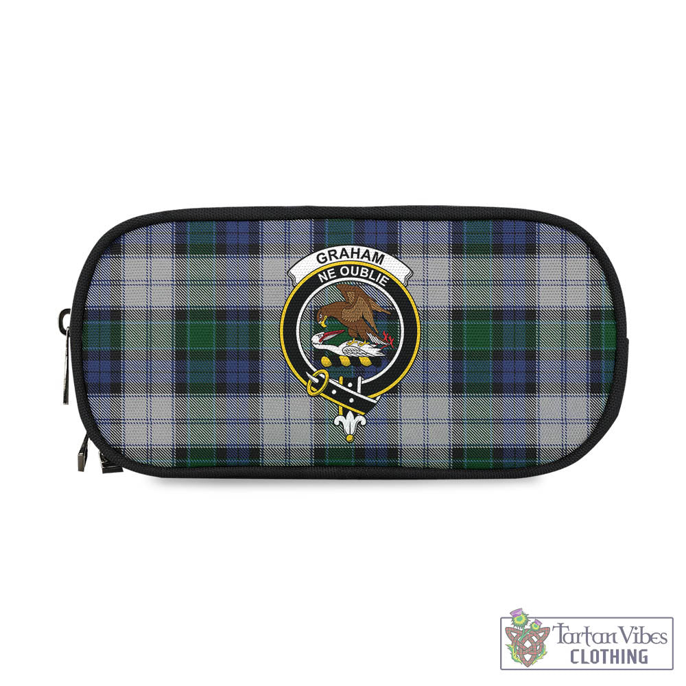 Tartan Vibes Clothing Graham Dress Tartan Pen and Pencil Case with Family Crest