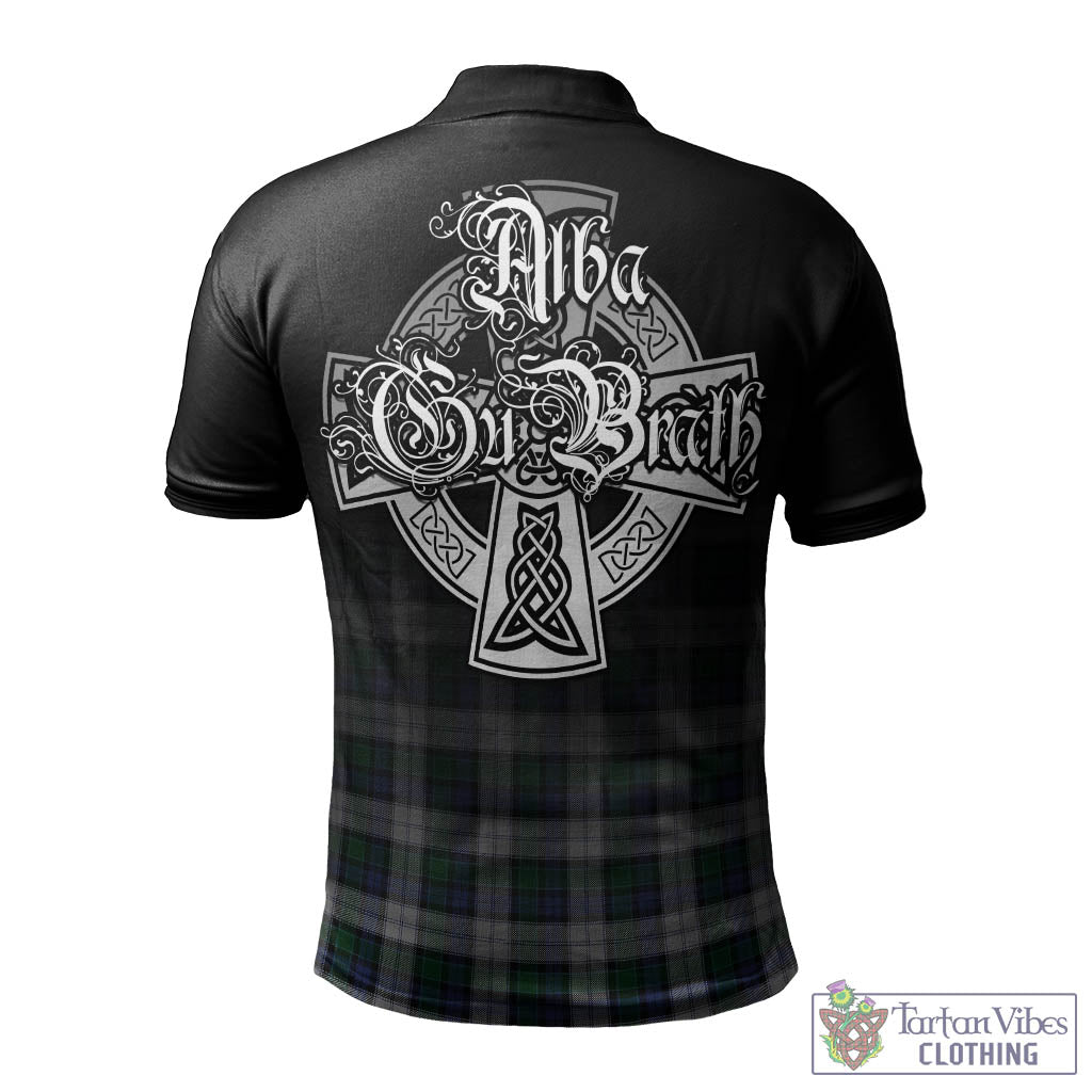 Tartan Vibes Clothing Graham Dress Tartan Polo Shirt Featuring Alba Gu Brath Family Crest Celtic Inspired