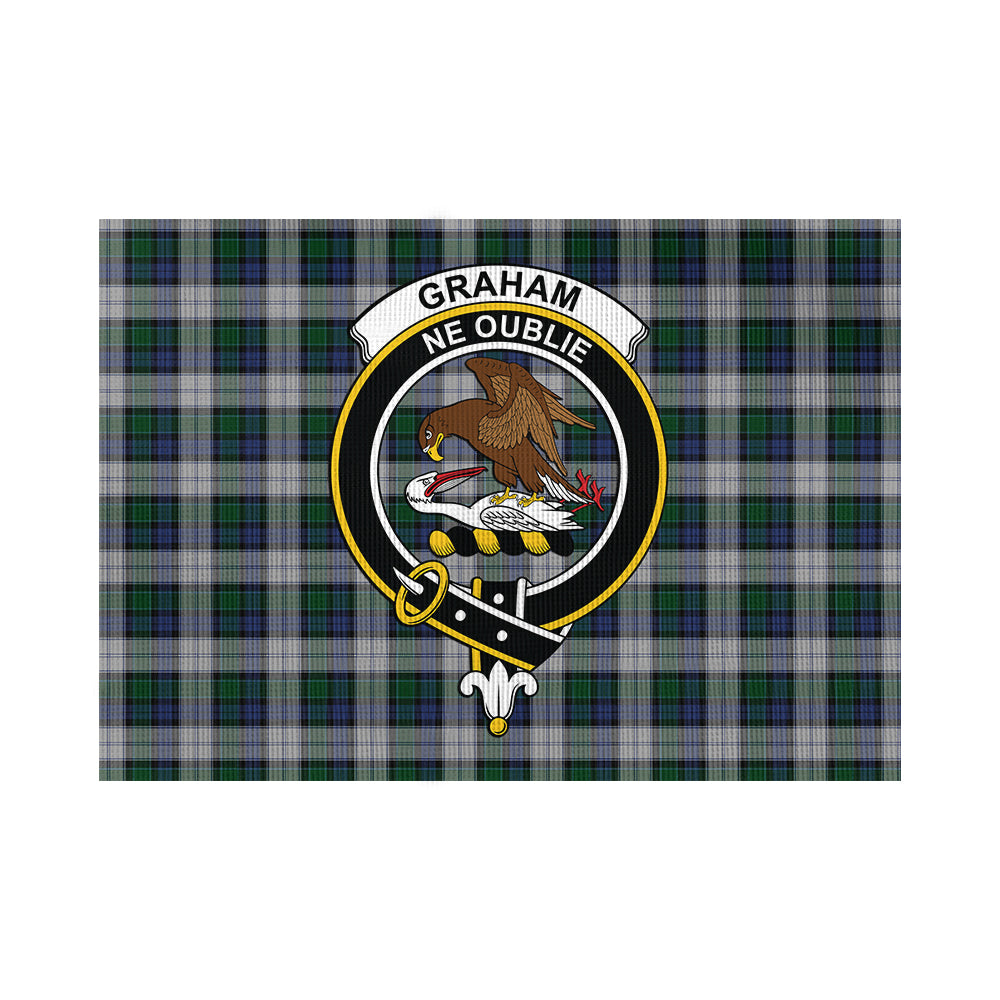 Graham Dress Tartan Flag with Family Crest - Tartan Vibes Clothing