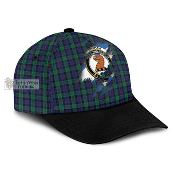 Graham of Menteith Tartan Classic Cap with Family Crest In Me Style