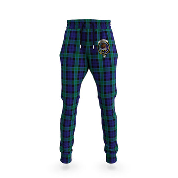 Graham of Menteith Tartan Joggers Pants with Family Crest