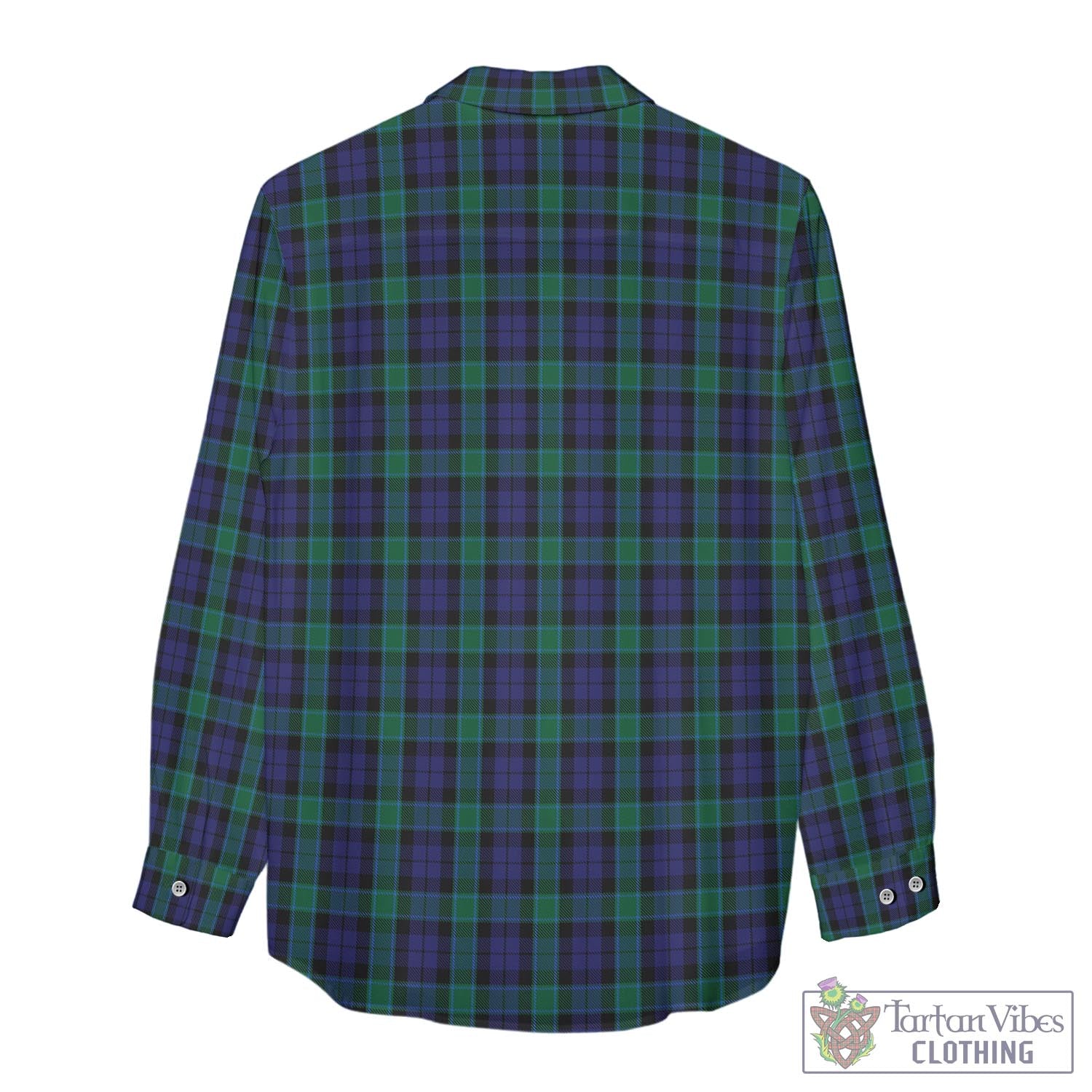 Tartan Vibes Clothing Graham of Menteith Tartan Womens Casual Shirt with Family Crest