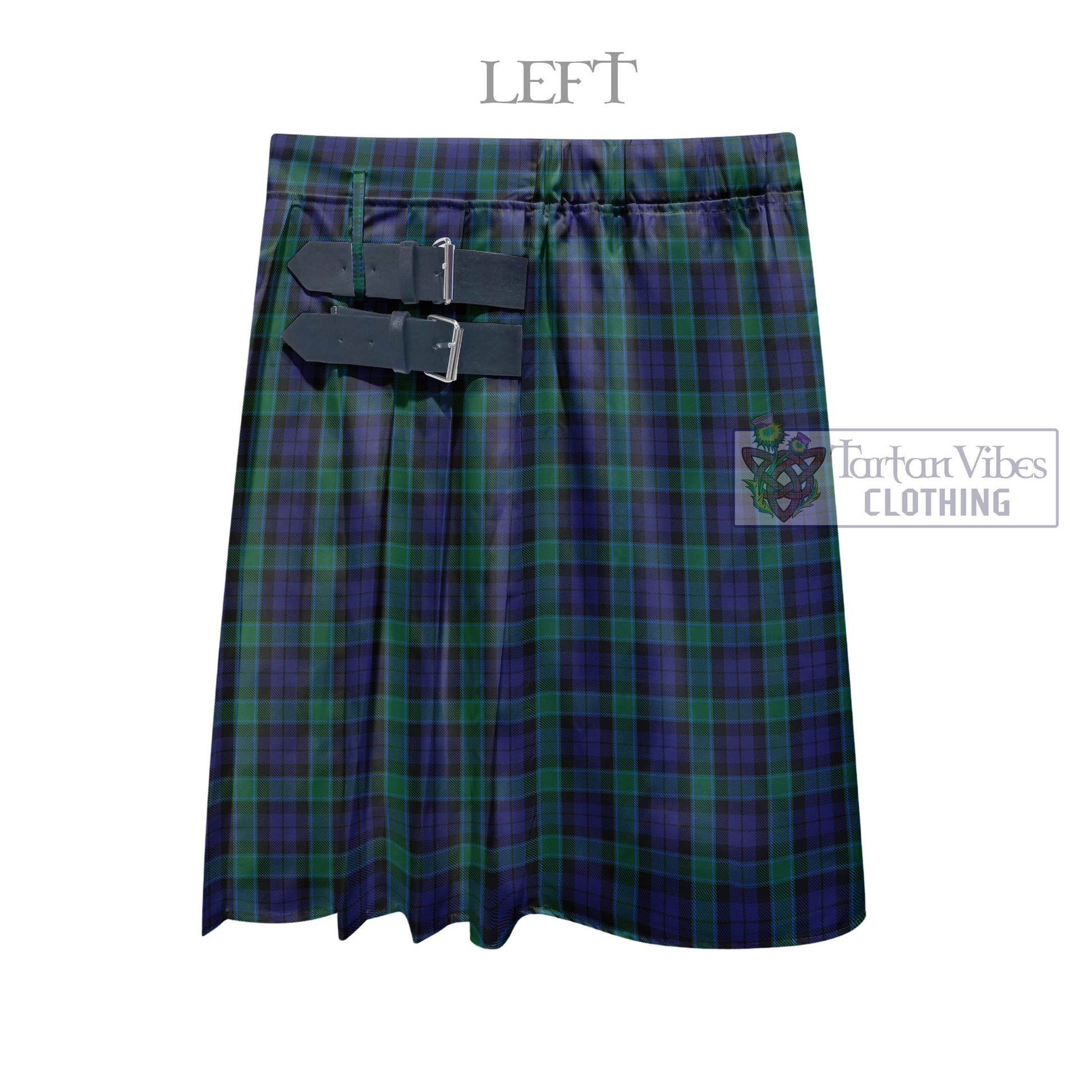 Tartan Vibes Clothing Graham of Menteith Tartan Men's Pleated Skirt - Fashion Casual Retro Scottish Style